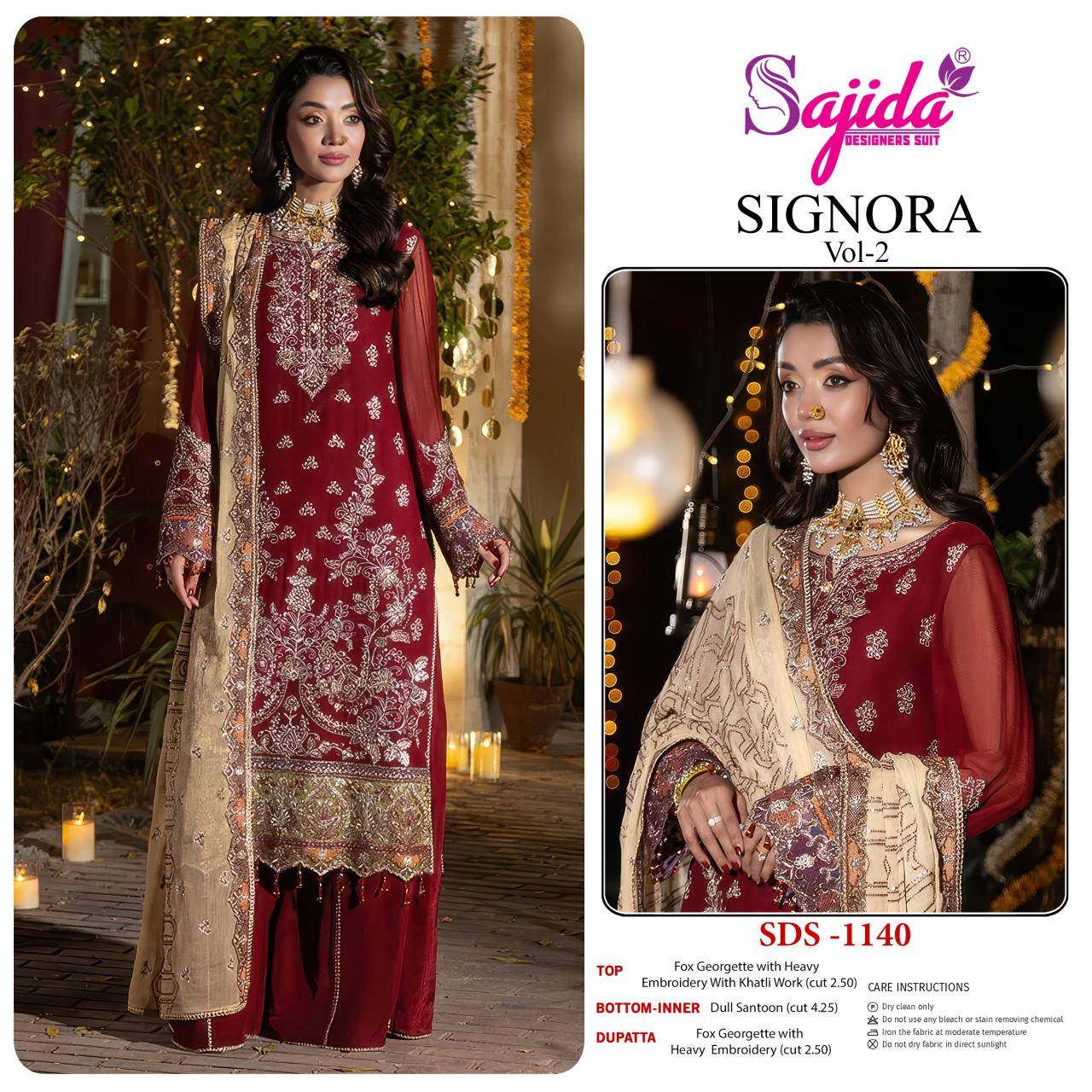 Sajida signora vol 2 Salwar kameez suppliers in Pune